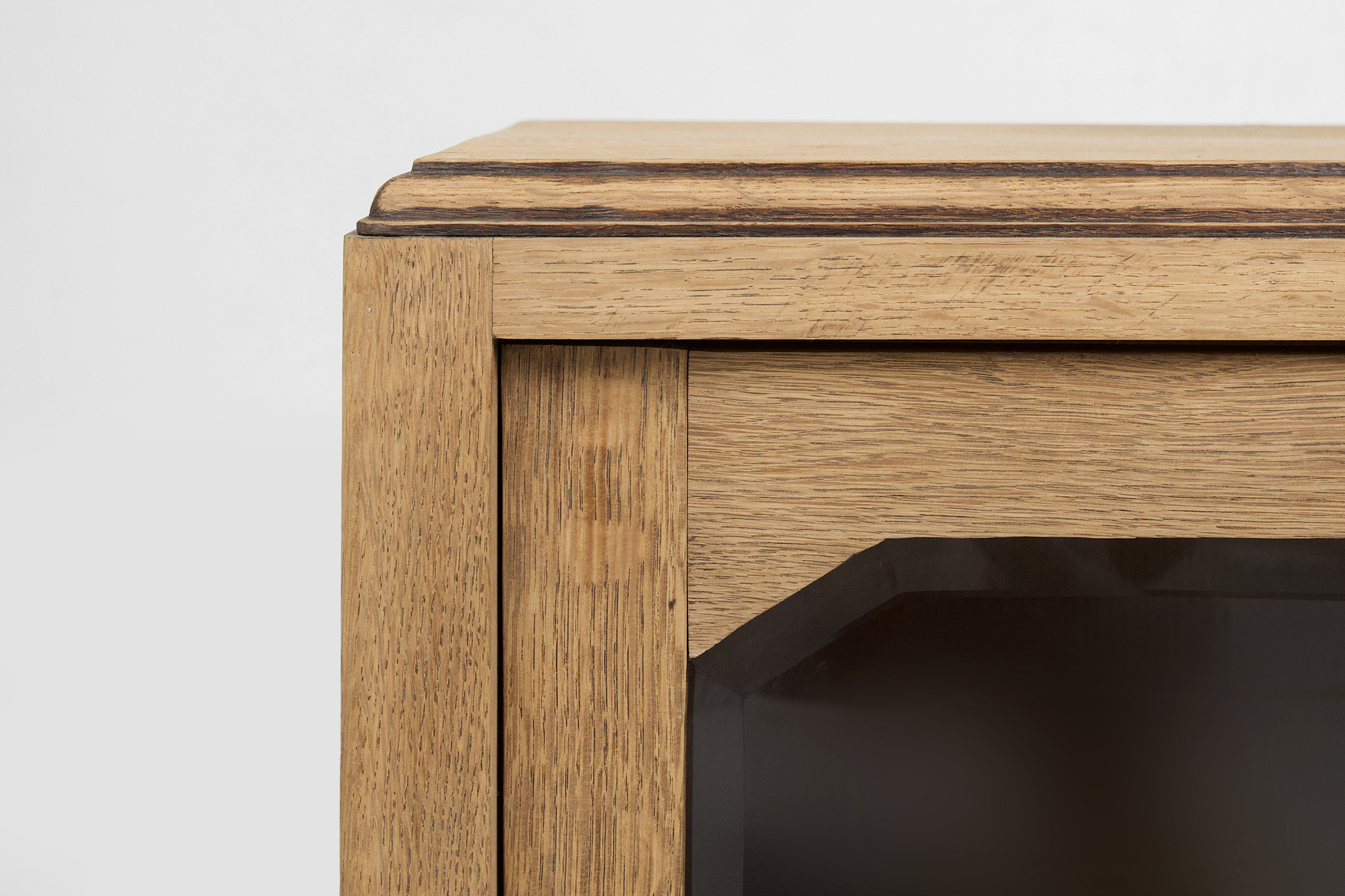 Rustic French table display cabinet, ca. 1900thumbnail